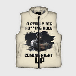 Женский жилет Rainbow Six Siege, цвет: 3D-светло-серый