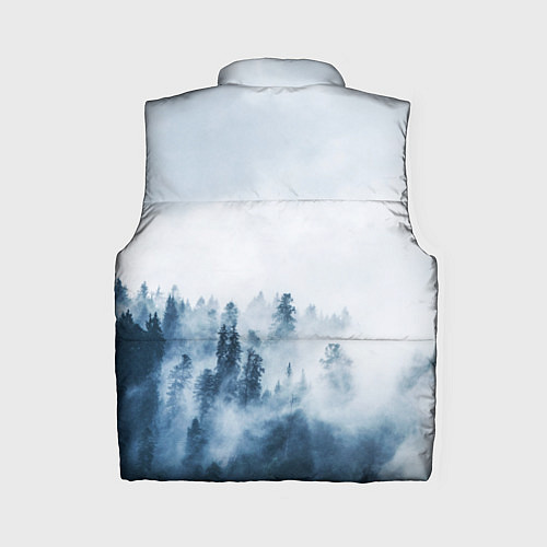 Женский жилет МЫ РУССКИЕ С НАМИ БОГ / 3D-Светло-серый – фото 2