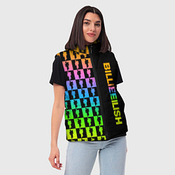 Женский жилет BILLIE EILISH, цвет: 3D-красный — фото 2