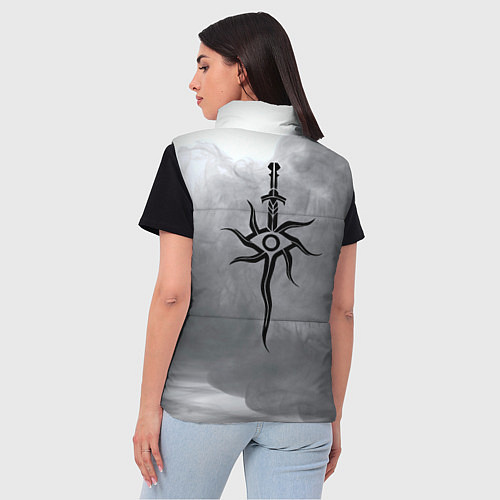 Женский жилет Dragon Age / 3D-Красный – фото 4