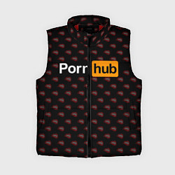 Женский жилет PornHub, цвет: 3D-красный