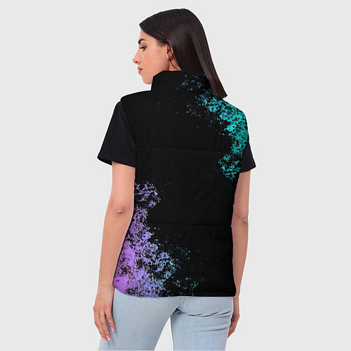 Женский жилет BILLIE EILISH / 3D-Красный – фото 4