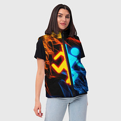 Женский жилет PORTAL, цвет: 3D-черный — фото 2