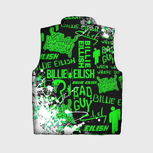 Женский жилет BILLIE EILISH / 3D-Красный – фото 2