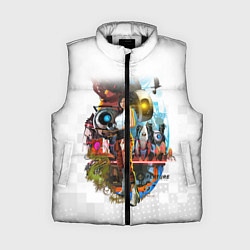 Женский жилет PORTAL, цвет: 3D-черный