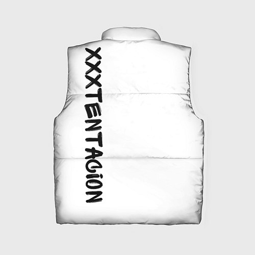 Женский жилет Xxxtentacion / 3D-Светло-серый – фото 2