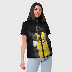 Женский жилет Леброн Джеймс, цвет: 3D-черный — фото 2