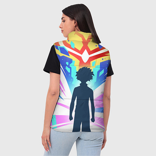 Женский жилет Моя Геройская Академия / 3D-Красный – фото 4