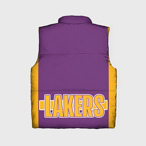 Женский жилет Los Angeles Lakers / 3D-Черный – фото 2