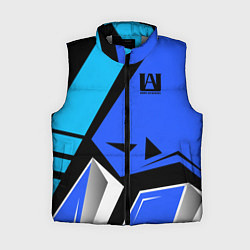 Женский жилет Моя геройская академия, цвет: 3D-светло-серый