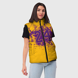 Женский жилет Kobe Bryant, цвет: 3D-красный — фото 2