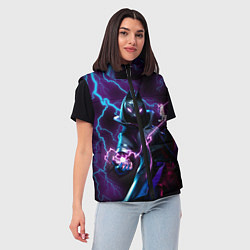 Женский жилет FORTNITE, цвет: 3D-красный — фото 2