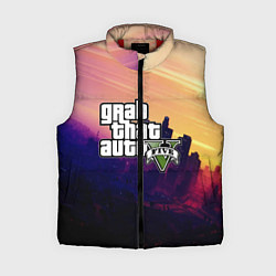 Женский жилет GTA 5, цвет: 3D-красный