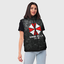 Женский жилет UMBRELLA CORP, цвет: 3D-красный — фото 2