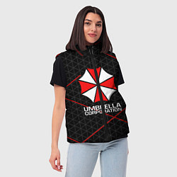 Женский жилет UMBRELLA CORP, цвет: 3D-красный — фото 2