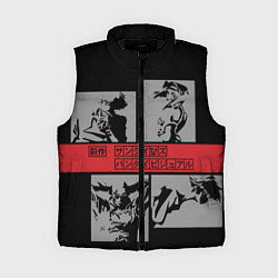 Женский жилет Cowboy Bebop anime, цвет: 3D-черный