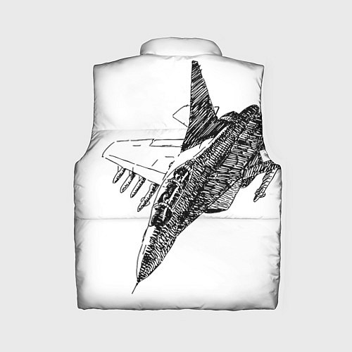 Женский жилет ВВС России / 3D-Черный – фото 2