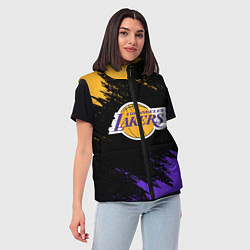 Женский жилет LA LAKERS, цвет: 3D-красный — фото 2