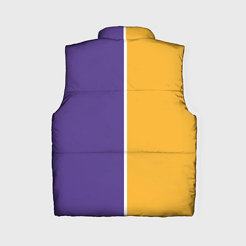 Женский жилет LA LAKERS / 3D-Черный – фото 2