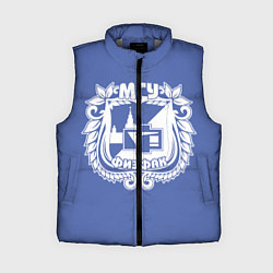 Женский жилет Физфак МГУ, цвет: 3D-светло-серый