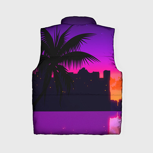 Женский жилет GTA:VICE CITY / 3D-Черный – фото 2