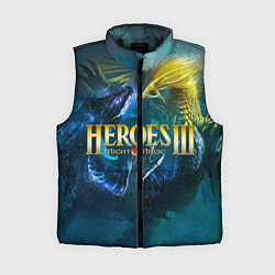 Женский жилет Heroes of Might and Magic, цвет: 3D-черный