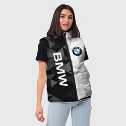 Женский жилет BMW, цвет: 3D-светло-серый — фото 2