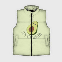 Женский жилет Авокадо, цвет: 3D-светло-серый