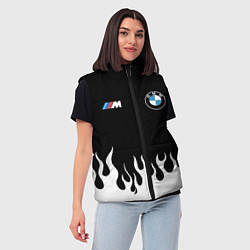Женский жилет BMW БМВ, цвет: 3D-черный — фото 2