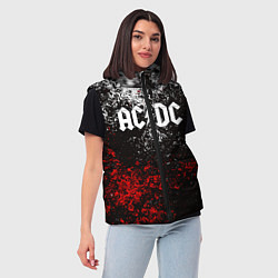 Женский жилет AC DC, цвет: 3D-красный — фото 2