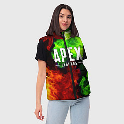 Женский жилет APEX LEGENDS, цвет: 3D-красный — фото 2