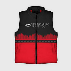 Женский жилет ASOT Let The Music Guide You, цвет: 3D-красный