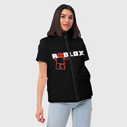 Женский жилет Роблокс Roblox, цвет: 3D-красный — фото 2