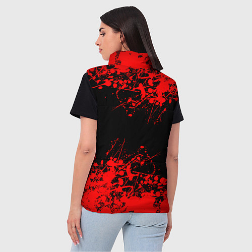 Женский жилет Roblox / 3D-Красный – фото 4