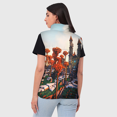 Женский жилет ROBLOX GAME / 3D-Красный – фото 4