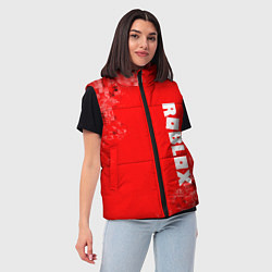 Женский жилет ROBLOX, цвет: 3D-красный — фото 2
