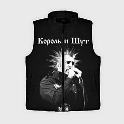 Женский жилет Король и Шут Анархия спина, цвет: 3D-черный