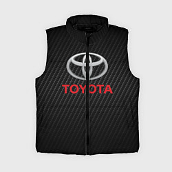 Женский жилет TOYOTA, цвет: 3D-черный