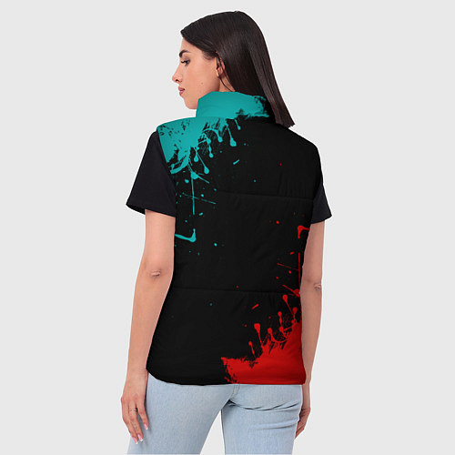 Женский жилет DMC / 3D-Красный – фото 4