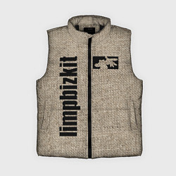 Женский жилет LIMP BIZKIT, цвет: 3D-черный