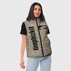 Женский жилет LIMP BIZKIT, цвет: 3D-черный — фото 2