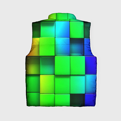 Женский жилет MINECRAFT / 3D-Черный – фото 2