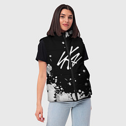 Женский жилет Stray Kids, цвет: 3D-светло-серый — фото 2