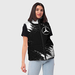 Женский жилет MERCEDES, цвет: 3D-светло-серый — фото 2