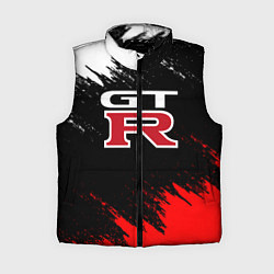 Женский жилет NISSAN GTR, цвет: 3D-черный