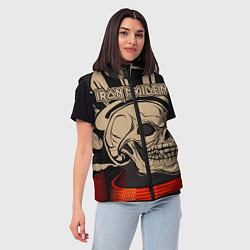 Женский жилет Iron Maiden, цвет: 3D-красный — фото 2