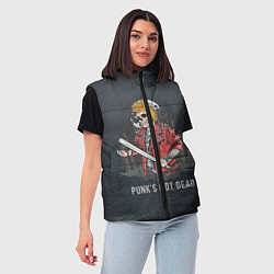Женский жилет Punk??s Not Dead, цвет: 3D-черный — фото 2