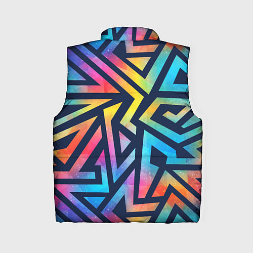 Женский жилет Unicorn Power Единорог / 3D-Черный – фото 2