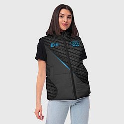 Женский жилет Audi RS, цвет: 3D-черный — фото 2