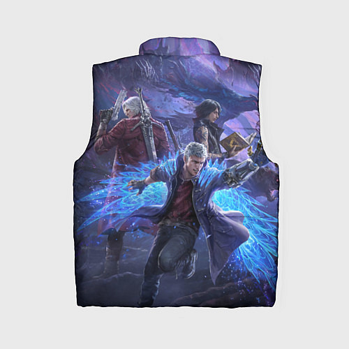 Женский жилет DEVIL MAY CRY / 3D-Черный – фото 2